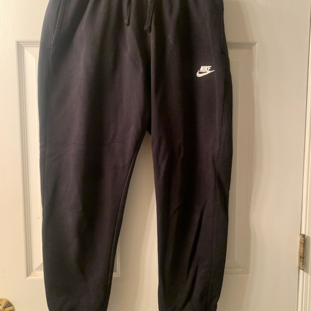 Nike Black Joggers with Logo